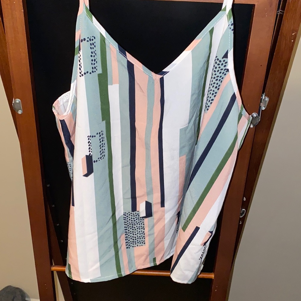Patterned tank top